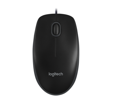 Souris Logitech B100 Noir Optique 800dpi USB SOLOB100BK - 1