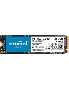 SSD 250Go Crucial P2 M.2 NVMe PCIe Type 2280 2100Mo/s 1150Mo/s SSD250_C_P2-M2 - 1