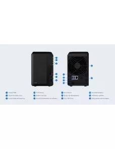 Boitier Serveur NAS Synology DS218 2 x SATA 3.5 NASSYDS218 - 7