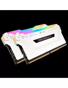 DDR4 Corsair Vengeance RGB PRO Kit 16Go 2x8Go 3600Mhz CL18 Blanc Corsair - 1