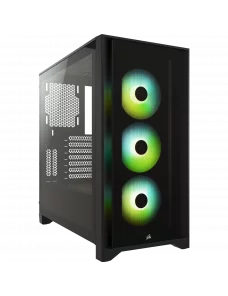 Boitier Corsair iCUE 4000X RGB Tempered Noir Corsair - 1