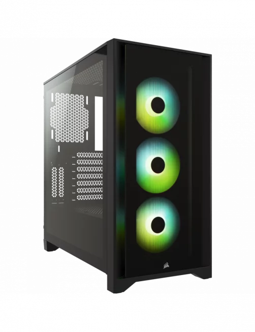 Boitier Corsair iCUE 4000X RGB Tempered Noir Corsair - 1