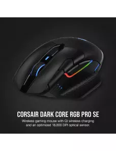 Souris Gaming Corsair DARK CORE RGB PRO SE sans fil 18 000dpi Corsair - 2