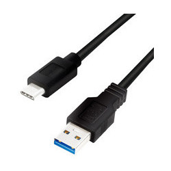 Cable USB 3.2 type C vers A 3m 3A CAUSB3.2C/A_3.0 - 1