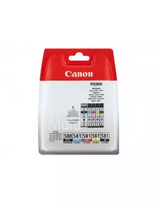 Cartouche Canon CLI-581 Pack 4 Cartouches CARTCLI581PACK - 1