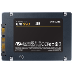 SSD 8To Samsung 870 QVO MZ-77Q8T0BW SATA 560Mo/s 530Mo/s SSD8T_S_77Q8T0BW - 5