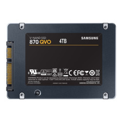 SSD 4To Samsung 870 QVO MZ-77Q4T0BW SATA 560Mo/s 530Mo/s SSD4T_S_77Q4T0BW - 5