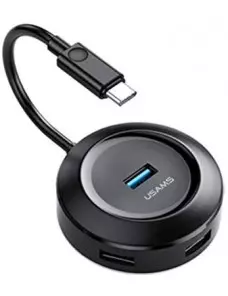 HUB USAMS USB Type-C 3.1 vers USB 2.0+3.0 4 Ports HUBUS-SJ415 - 1