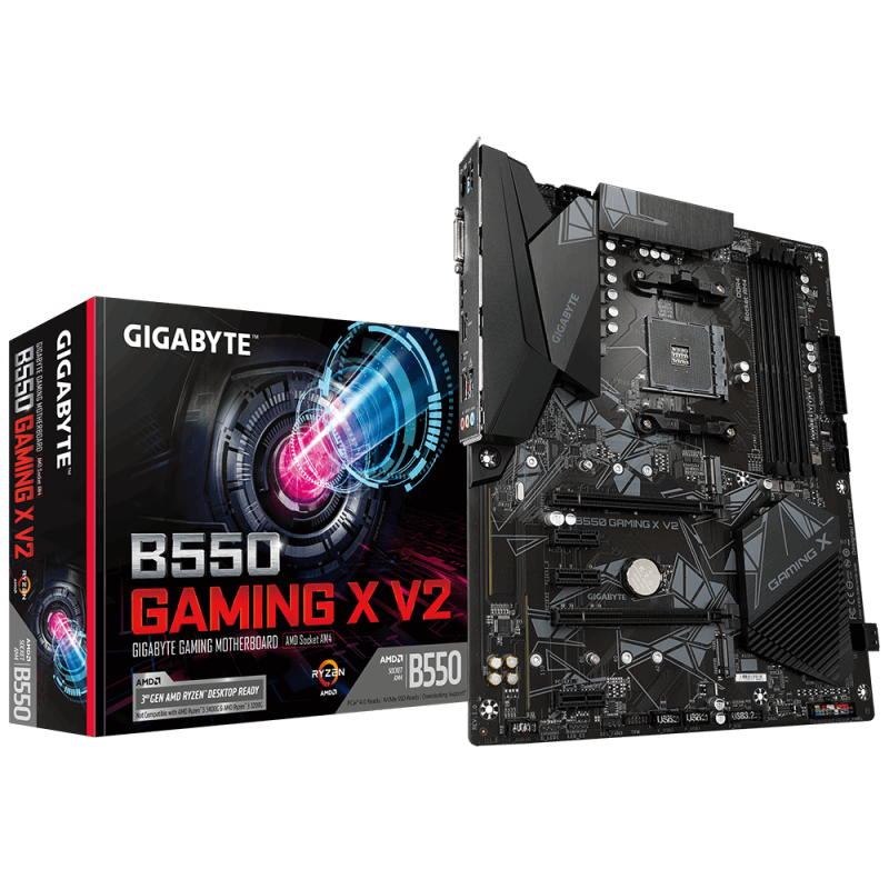 Carte Mère Gigabyte B550 GAMING X V2 ATX AM4 DDR4 USB3.2 M.2