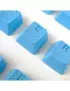 Keycaps DoubleShot TaiHao Neon Bleu 22 Touches Grip Gomme CLTHFR022C03BU103 - 2