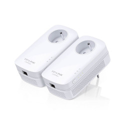 Pack 2x CPL TP-Link RJ45 1300Mbits Prise 220V TL-PA8015P KIT CPLTPTL-PA8015PKIT - 2