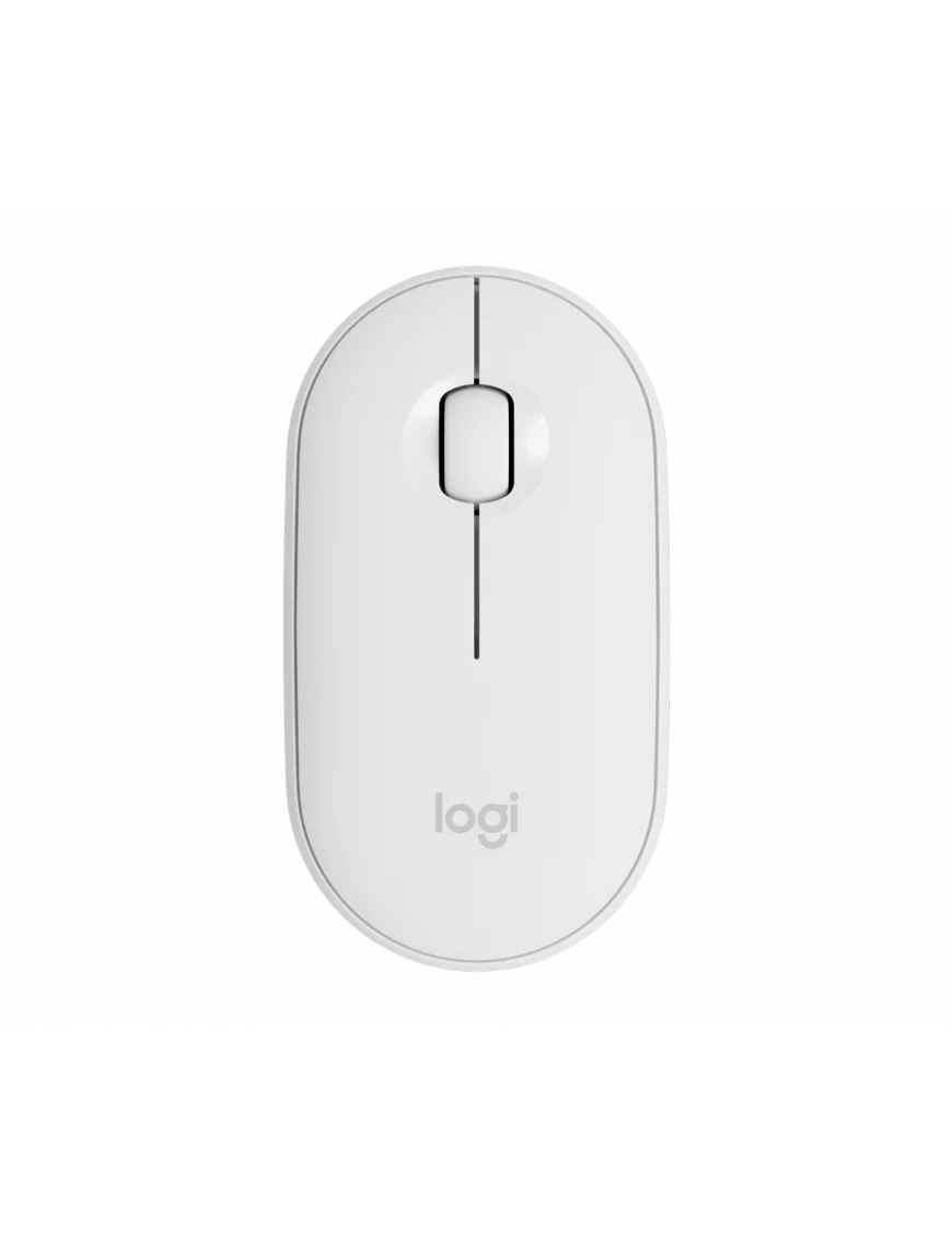 Souris Logitech Wireless Mouse Pebble M350 Blanc Logitech - 1