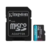 Mémoire Micro SDXC 64Go Kingston Canvas Go Plus A2/V30/UHS-I U3