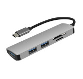 HUB Heden HUBUSBCLEC3USB USB Type-C 3.1 vers USB 3.0 Lecteur de Carte