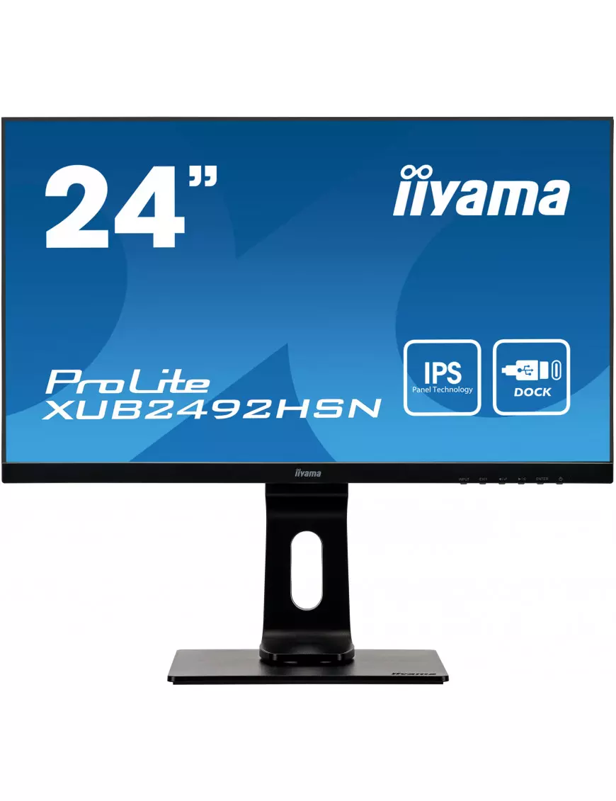 Ecran iiyama 24" XUB2492HSN-B1 1920x1080 4ms DP HDMI DOCK USB-C EC24IIXUB2492HSNB1 - 2