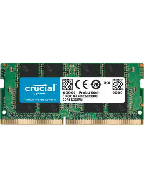 DDR4 Portable 8Go 2666 Mhz Crucial CT8G4SFRA266 1.2V CL19 Crucial - 1