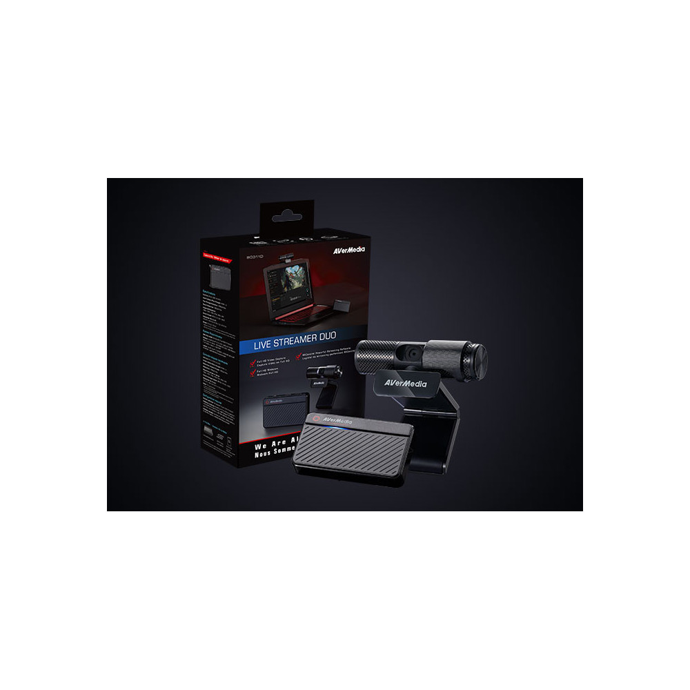 Pack Live Streamer DUO AVerMedia BO311D Pack Live Streamer DUO AVerMedia BO311D