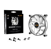 Ventilateur Be Quiet Shadow Wings 2 PWM Blanc 140 mm Ventilateur Be Quiet Shadow Wings 2 PWM Blanc 140 mm
