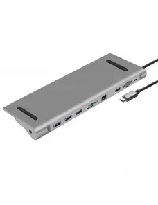 Station d'Accueil Heden USB 3.1 Type-C PD (100W) 10 Ports Mac/PC SAHE-HUBUSBC10PORT - 1
