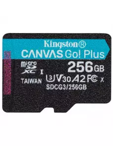 Mémoire Micro SDXC 256Go Kingston Canvas Go Plus A2/V30/UHS-I U3 Kingston - 3