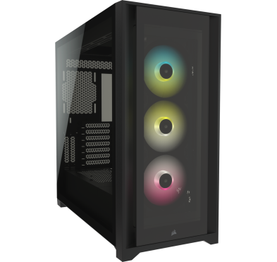Boitier Corsair iCUE 5000X RGB Tempered Noir Corsair - 1