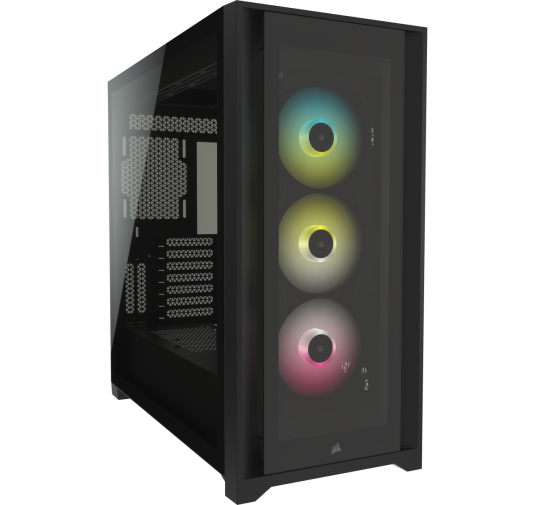 Boitier Corsair iCUE 5000X RGB Tempered Noir Corsair - 1