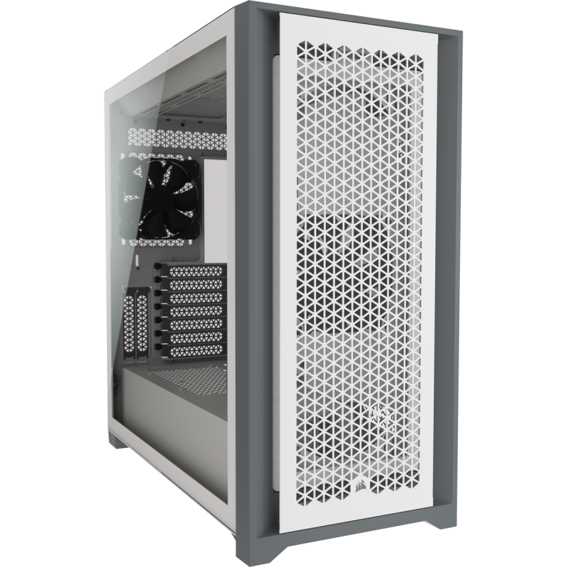 Boitier Corsair iCUE 5000D Airflow Tempered Blanc Boitier Corsair iCUE 5000D Airflow Tempered Blanc
