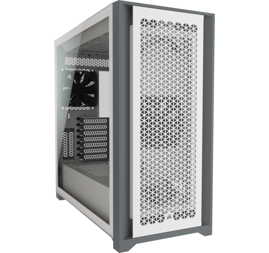 Boitier Corsair iCUE 5000D Airflow Tempered Blanc Corsair - 2