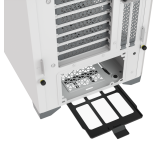 Boitier Corsair iCUE 5000D Tempered Blanc Boitier Corsair iCUE 5000D Tempered Blanc