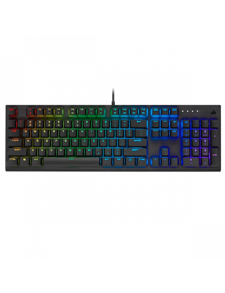 Clavier Gaming Corsair K60 RGB PRO (Cherry VIOLA) CLCOK60RGBPRO-VIOL - 1