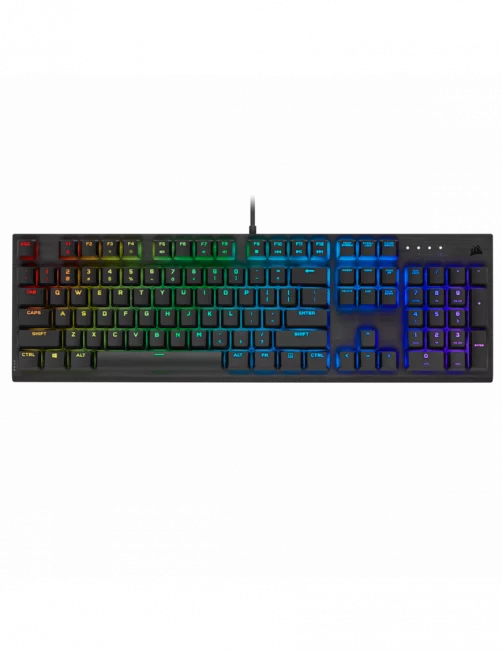 Clavier Gaming Corsair K60 RGB PRO (Cherry VIOLA) CLCOK60RGBPRO-VIOL - 1
