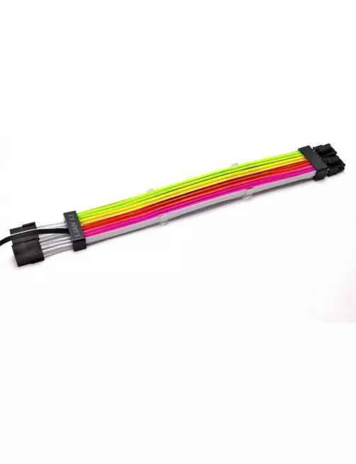 Rallonge Lian Li Strimer Plus 8-Pin RGB 2 x PCI-E 8 Broches ALIMLLSTRIMER+8P - 1 Rallonge Lian Li Strimer Plus 8-Pin RGB 2 x PCI-E 8 Broches ALIMLLSTRIMER+8P - 1