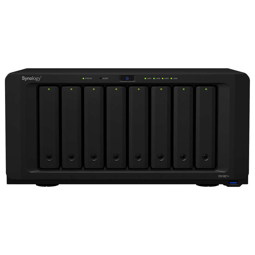 Boitier Serveur NAS Synology DS1821+ 8 x Disques Boitier Serveur NAS Synology DS1821+ 8 x Disques