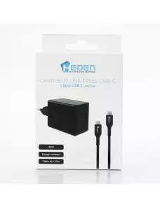 Alimentation Heden 45W USB Type C- USB 3.1 PD 3.0 Heden - 1