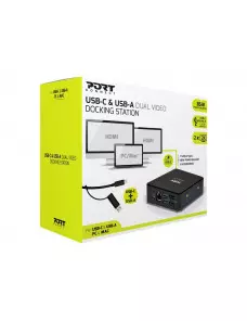 Station d'Accueil PORT Designs USB-A + 3.1 Type-C PD 85W Mac/PC SAPD901908 - 5