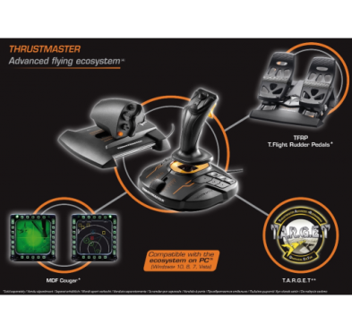 Joystick THRUSTMASTER T.16000M FCS Hotas JOYTHT16000MFCSHOT - 8
