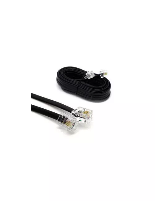 Cable RJ11 15M Modem Téléphone CRJ11_15M - 1