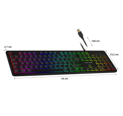Clavier Advance GTA 210 Gaming RGB CLADCLA-GTA210 - 4