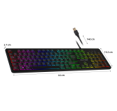 Clavier Advance GTA 210 Gaming RGB Clavier Advance GTA 210 Gaming RGB