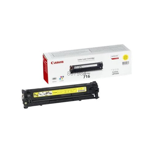 Toner Canon 716 Yellow 1500 pages 5050/8030/8040/8050/8080 TONERCA716YE - 1