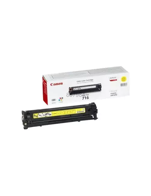 Toner Canon 716 Yellow 1500 pages 5050/8030/8040/8050/8080 TONERCA716YE - 1