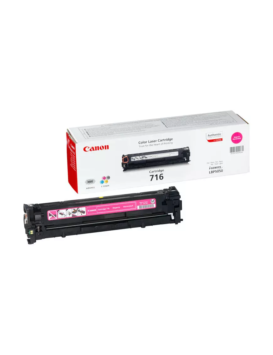 Toner Canon 716 Magenta 1500 pages 5050/8030/8040/8050/8080 TONERCA716MA - 1