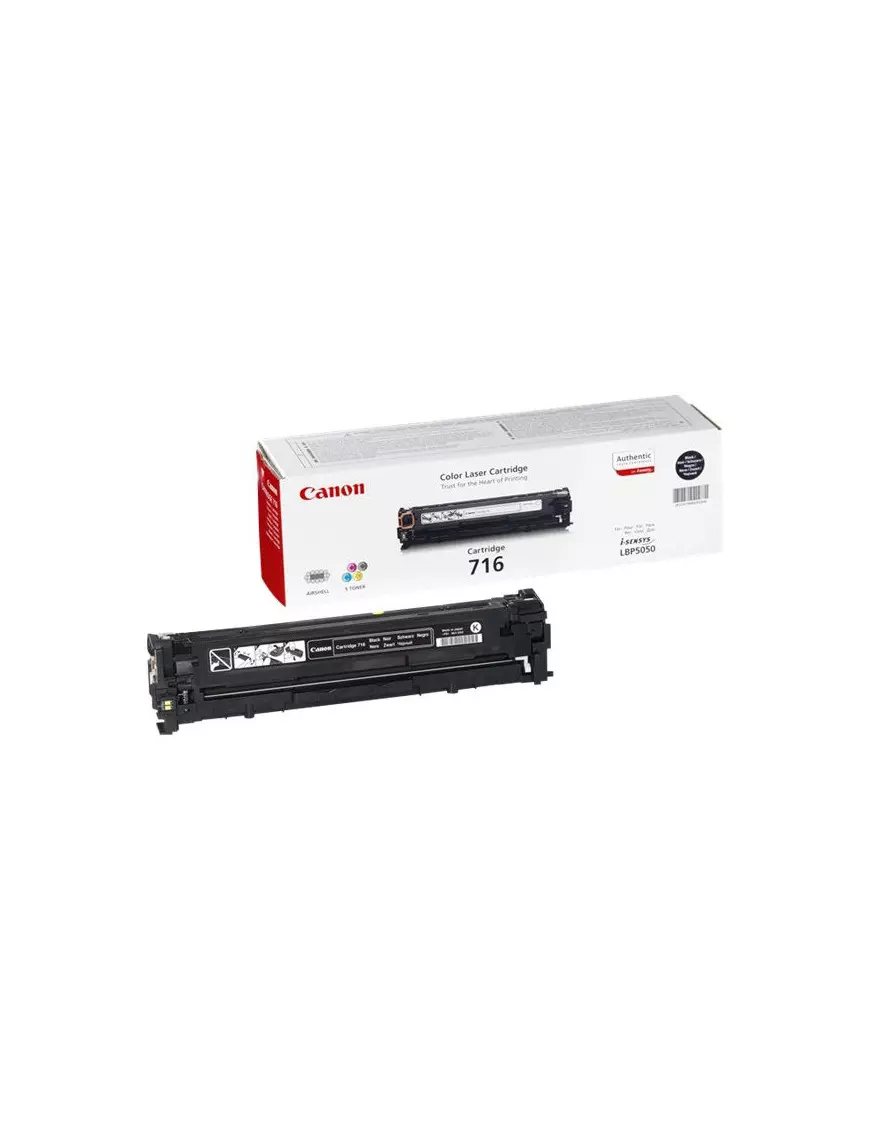 Toner Canon 716 Black 2300 pages 5050/8030/8040/8050/8080 TONERCA716BK - 1