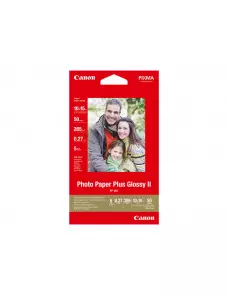 50 x Canon Photo Paper Plus Glossy II PP-201 10x15 102x152mm 265g/m2 RAMCAPP201-10X15 - 1