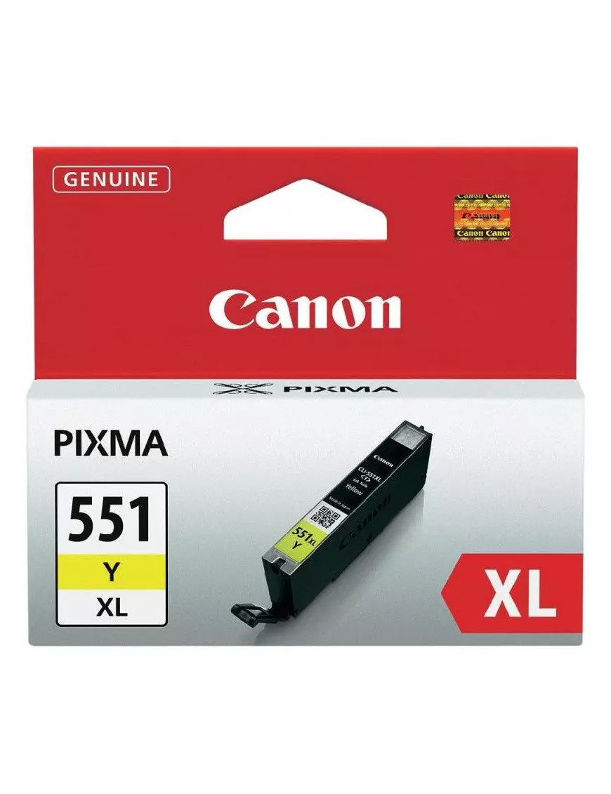 Cartouche Canon CLI 551 XL Yellow CARTCLI551XL-Y - 1