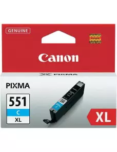 Cartouche Canon CLI 551 XL Cyan CARTCLI551XL-C - 1