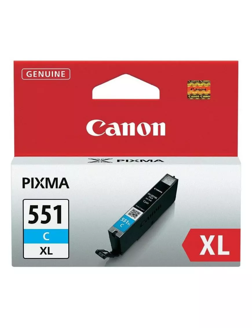 Cartouche Canon CLI 551 XL Cyan CARTCLI551XL-C - 1