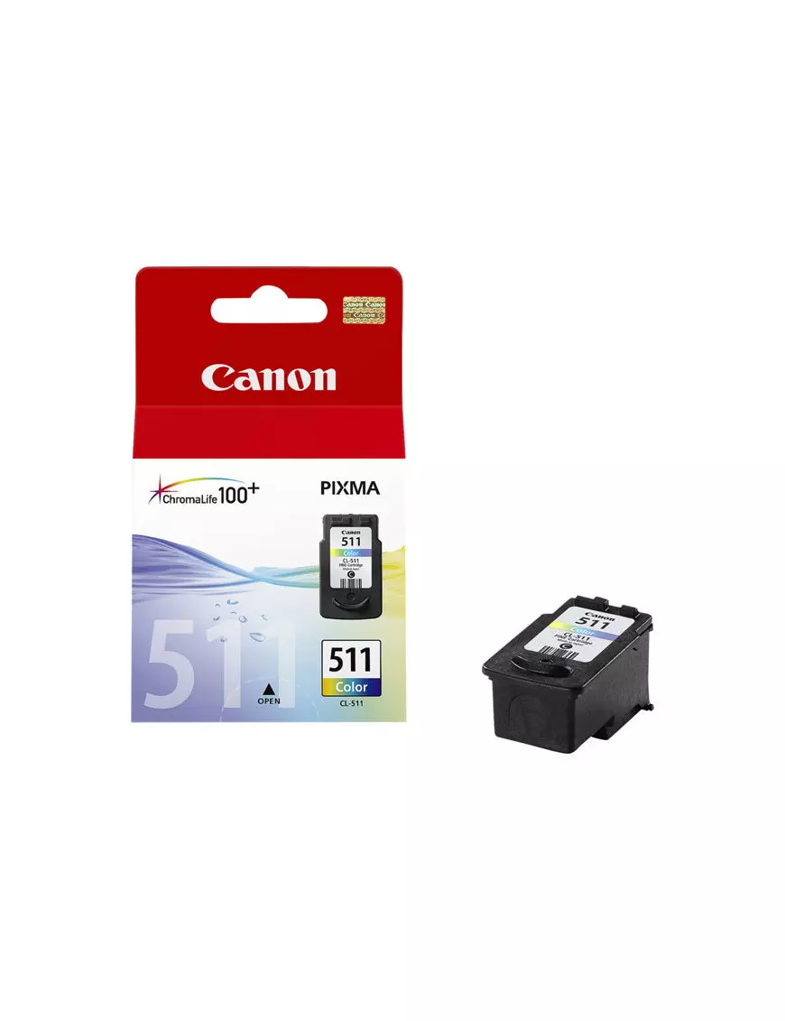 Cartouche Canon CL-511 Couleur CARTCL511COLOR - 1