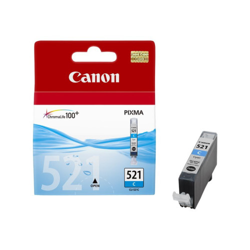 Cartouche Canon CLI 521 Cyan CARTCLI521CYAN - 1