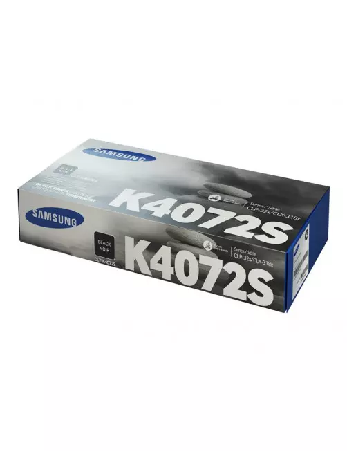 Toner Samsung CLT-K4072S Noir 1500 Pages 320 325 3185 TONERCLT-K4072S - 1